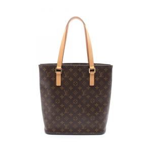 LOUIS VUITTON Brown Monogram Leather Tote Bag